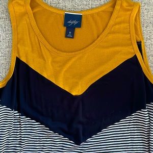 Color Block Tank Top